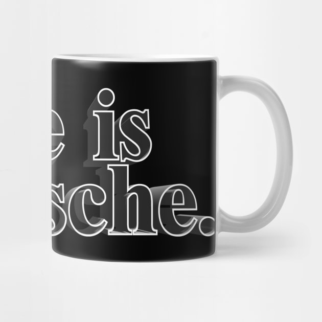 Life is Pietzsche. Nietzsche Parody/Humor Design by DankFutura